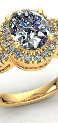 Circle Body Jewelry Gemstone Live Wallpaper