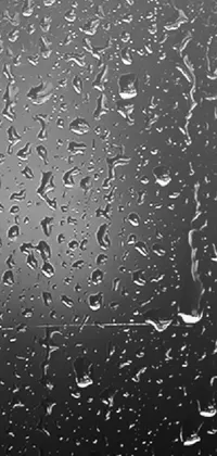Rain Grey Drop Live Wallpaper