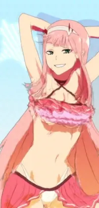 Pink Racy Art Live Wallpaper
