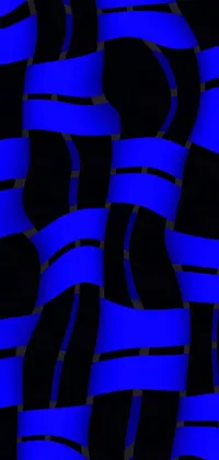 Art Blue Electric Blue Live Wallpaper