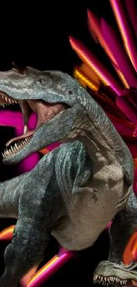 Pink Purple Mammal Live Wallpaper