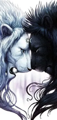 Art Organism Kiss Live Wallpaper