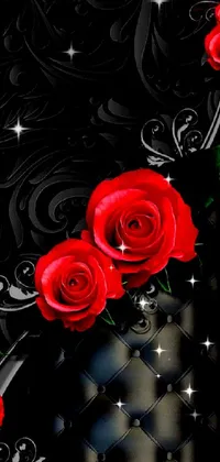 Flower Red Petal Live Wallpaper