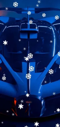 Car Vehicle Blue Live Wallpaper