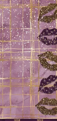 Purple Art Circle Live Wallpaper