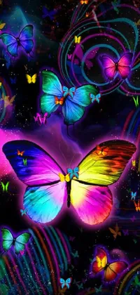 Nature Pink Purple Live Wallpaper