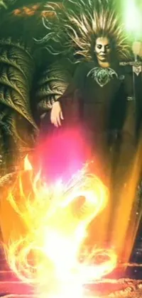 Light Art Fire Live Wallpaper