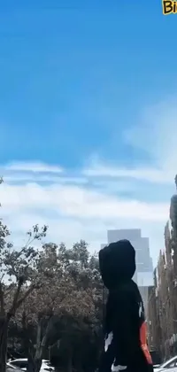 Tree Cloud Sky Live Wallpaper