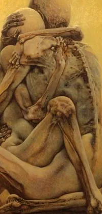 Racy Art Statue Live Wallpaper