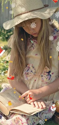 Plant Hat Sun Hat Live Wallpaper