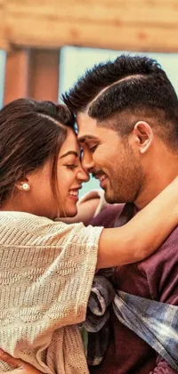 Smile Hug Romance Live Wallpaper