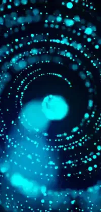 Water Electric Blue Fluid Live Wallpaper