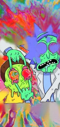 Psychedelic Rick Live Wallpaper - free download