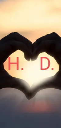 Human Body Gesture Red Live Wallpaper