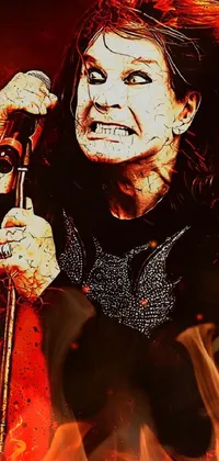 Artist Musician Microphone Live Wallpaper