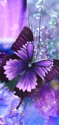 Pollinator Butterfly Plant Live Wallpaper