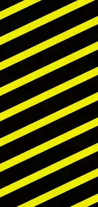 Yellow Line Material Property Live Wallpaper