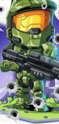 Green Machine Fictional Character Live Wallpaper