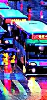 Bus Vehicle Automotive Lighting Live Wallpaper