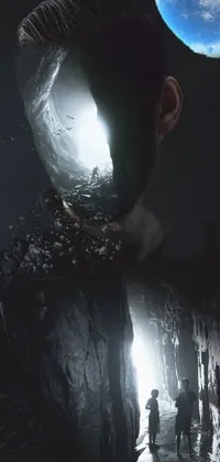 Light World Black Live Wallpaper