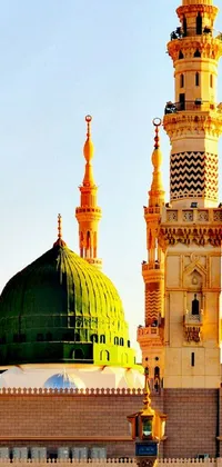 Sky Building Temple Live Wallpaper