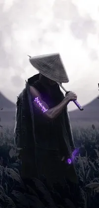 Sky Purple Headgear Live Wallpaper