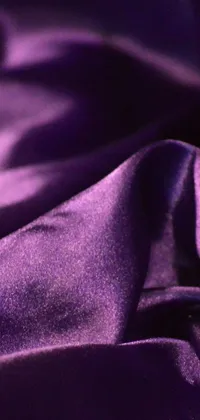 Purple Sleeve Silk Live Wallpaper