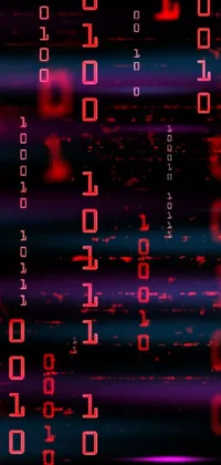 Font Red Technology Live Wallpaper
