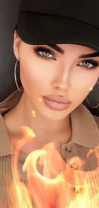 Clothing Nose Skin Live Wallpaper