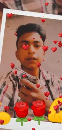Plant Gesture Happy Live Wallpaper