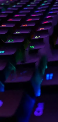 Blue Purple Peripheral Live Wallpaper