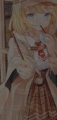 Cartoon Textile Gesture Live Wallpaper