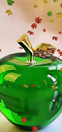 Liquid Christmas Ornament Fruit Live Wallpaper