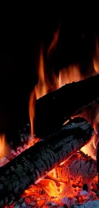 Muscle Flame Fire Live Wallpaper