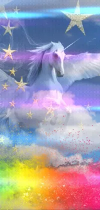 Horse Atmosphere Mythical Creature Live Wallpaper
