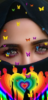 Eyebrow Eye Eyelash Live Wallpaper