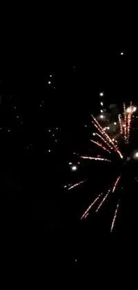 Fireworks Sky Recreation Live Wallpaper