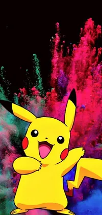 Red Pink Mammal Live Wallpaper
