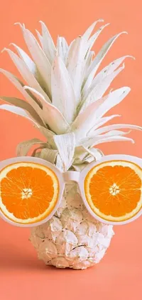 Orange Plant Food Live Wallpaper