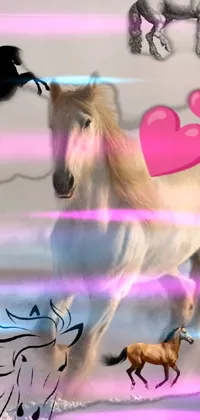 Pink Mammal Light Live Wallpaper