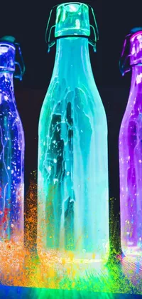 Green Fluid Liquid Live Wallpaper