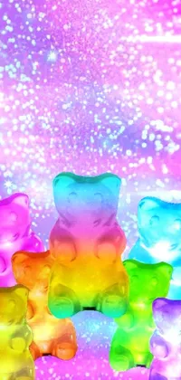 Pink Purple Art Live Wallpaper