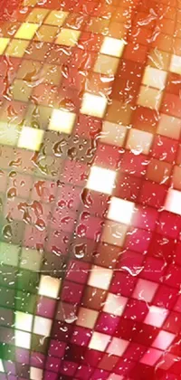 Red Pink Fluid Live Wallpaper