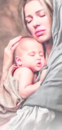 Pink Baby Cheek Live Wallpaper