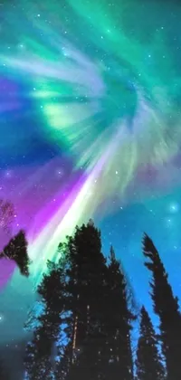 Nature Sky Light Live Wallpaper