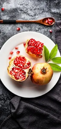Food Baked Goods Plate Live Wallpaper