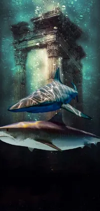 Water Art Underwater Live Wallpaper