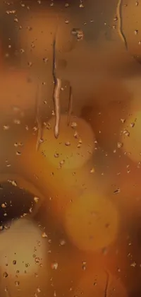 Water Orange Brown Live Wallpaper