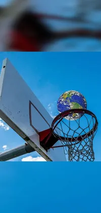 Cloud Sky Basketball Live Wallpaper