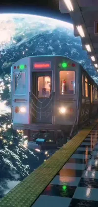 Tree Light World Live Wallpaper